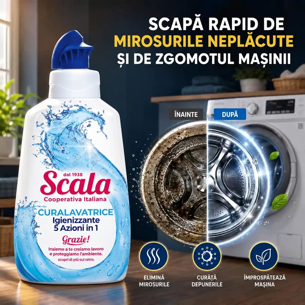 Soluție Pentru Curățarea Mașinii De Spălat- CleanWash™