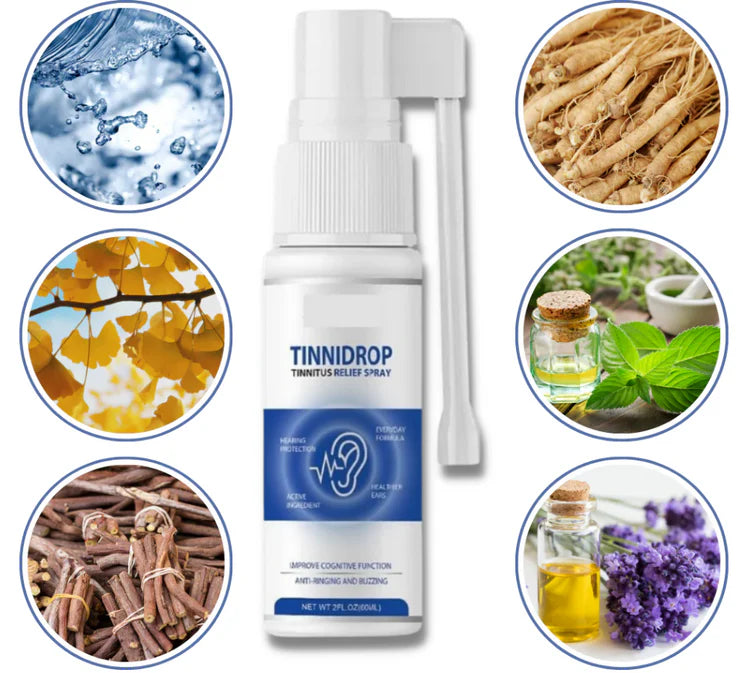 Spray Natural pentru Urechi – Curățare Ușoară și Îndepărtarea Cerii