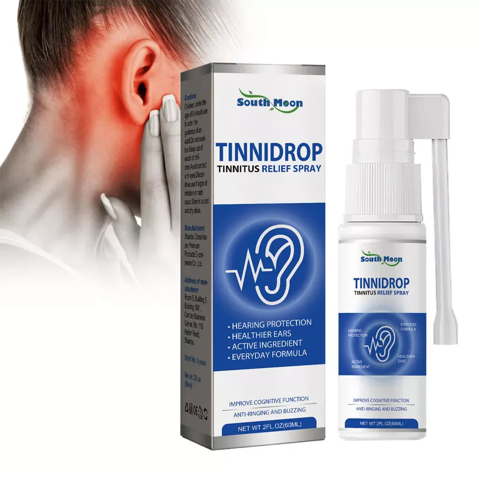 Spray Natural pentru Urechi – Curățare Ușoară și Îndepărtarea Cerii